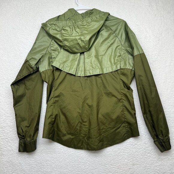 Nike | Women's Two Tone Wind Breaker Forest Green Size Small - Picture 7 of 8